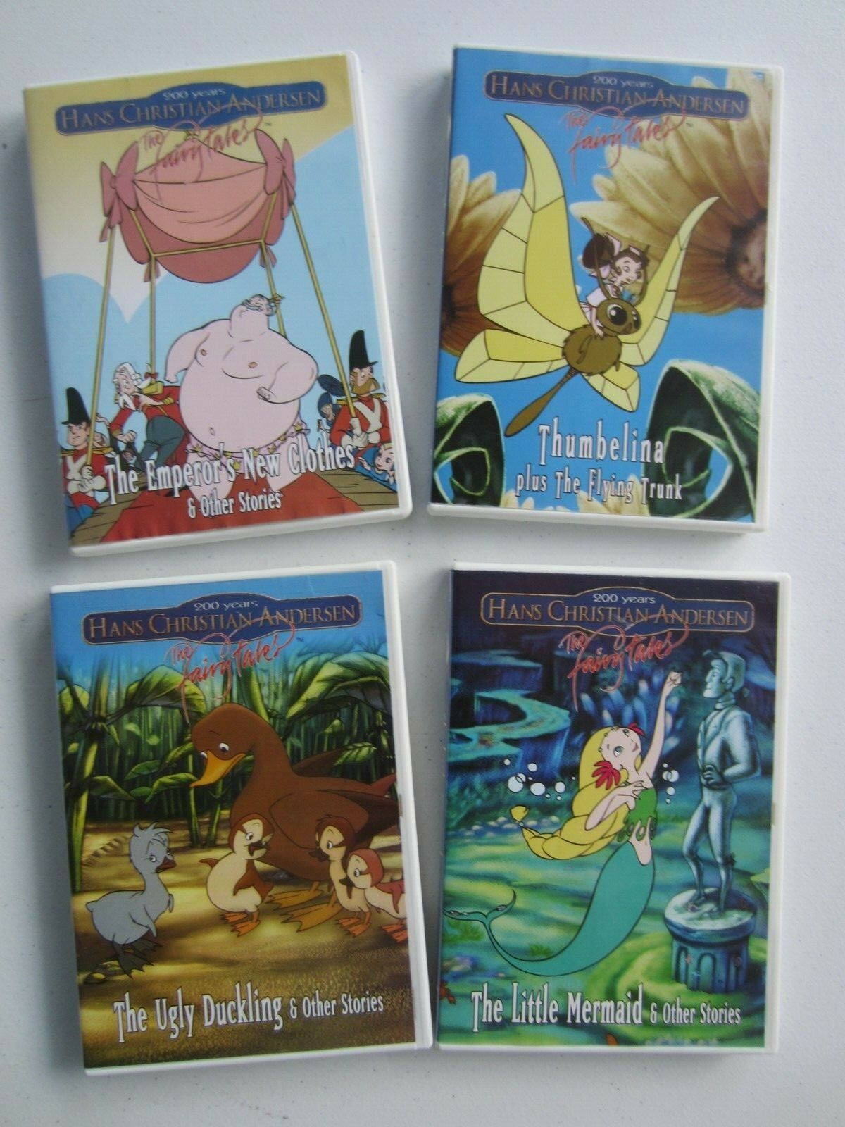 Lot of 4 Hans Christian Andersen 200 Years The Fairly Tales