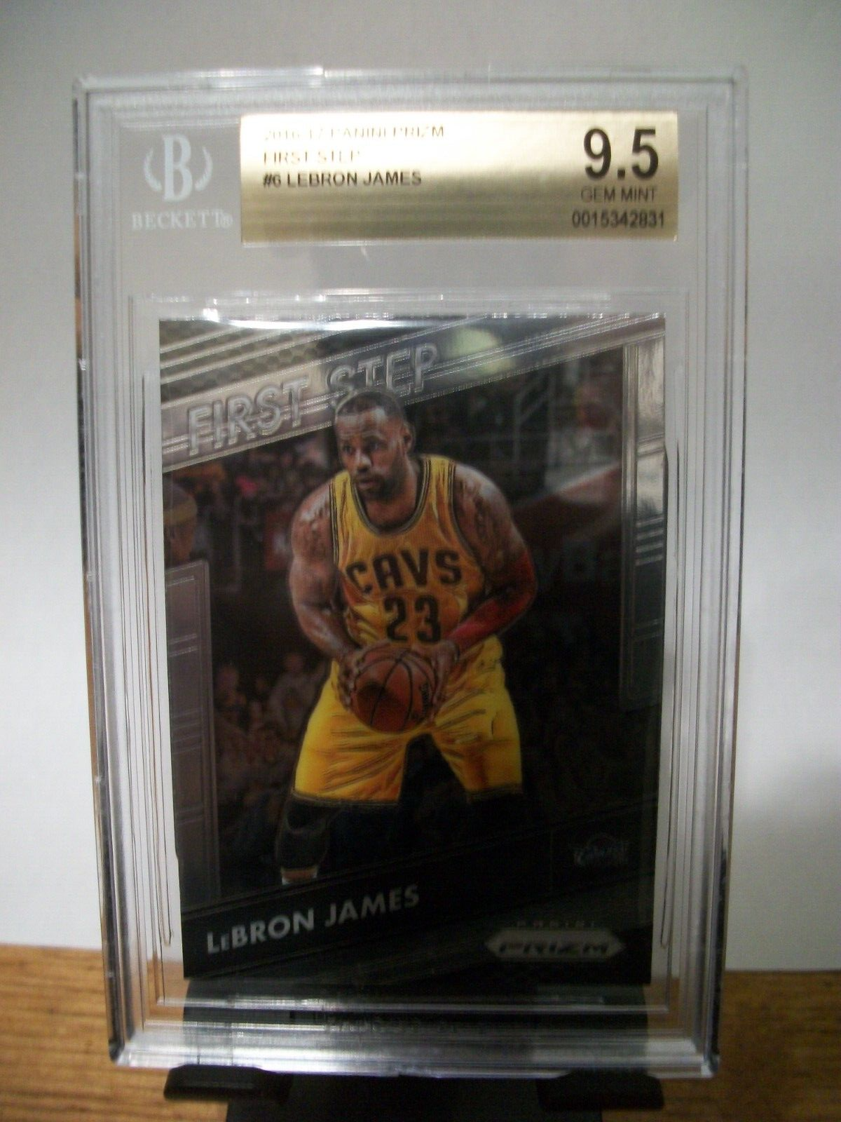 2016-17 Prestige LeBron James /5 BGS 9.5