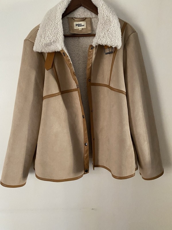 Blouson Col Montant Cocooning Graine De Malice  T46  DoublÃ© Tout Doux Conf Neuf