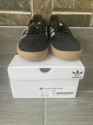 靴 Adidas Palace Puig Samba adidas Puig Samba Palace White Black Men's - HQ6098 - US