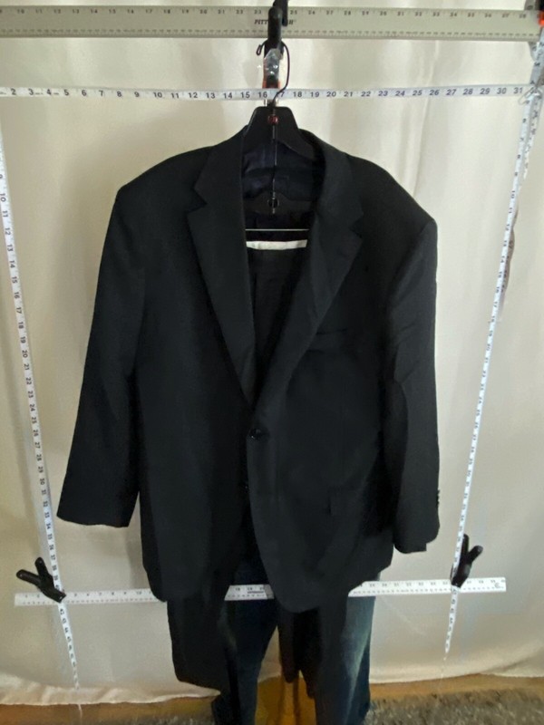 Upply 2 Pc Suit Jacket Coat Pants 48 Short 36 X 26