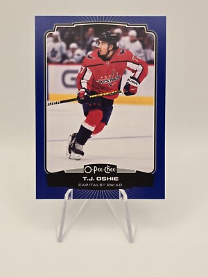 2022-23 O-Pee-Chee - Blue Border #114 T.J. Oshie