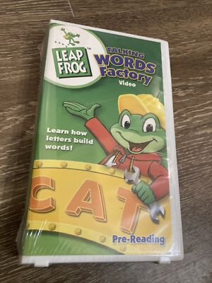 LeapFrog: Talking Words Factory (VHS, 2003)