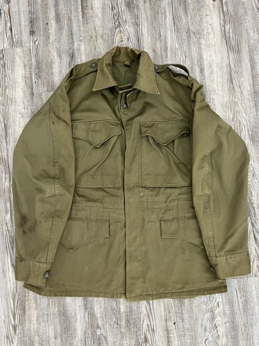 Vintage WWII US Army M43 Pattern Field Jacket Military M2 | eBay