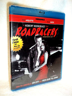 Road Racers (Blu-ray, 2012) David Arquette Salma Hayek Robert Rodriguez action