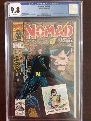 CGC 9.8 Nomad Volume 2 1 White Pages