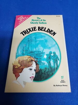 Trixie Belden #27 - The Mystery of the Ghostly Galleon (Oval Paperback)