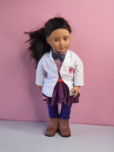 Battat Doll Blanca Scientist Inventor Our Generation Professional Doll