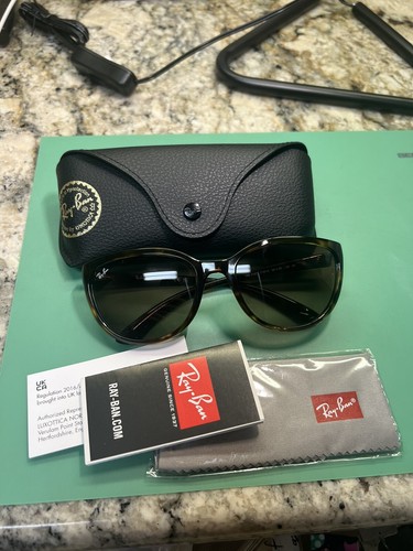 Ray-Ban EMMA ブラウン美品 RB4167 710/13 RAY BAN Emma Brown Gradient Light Havana Sunglasses RB4167