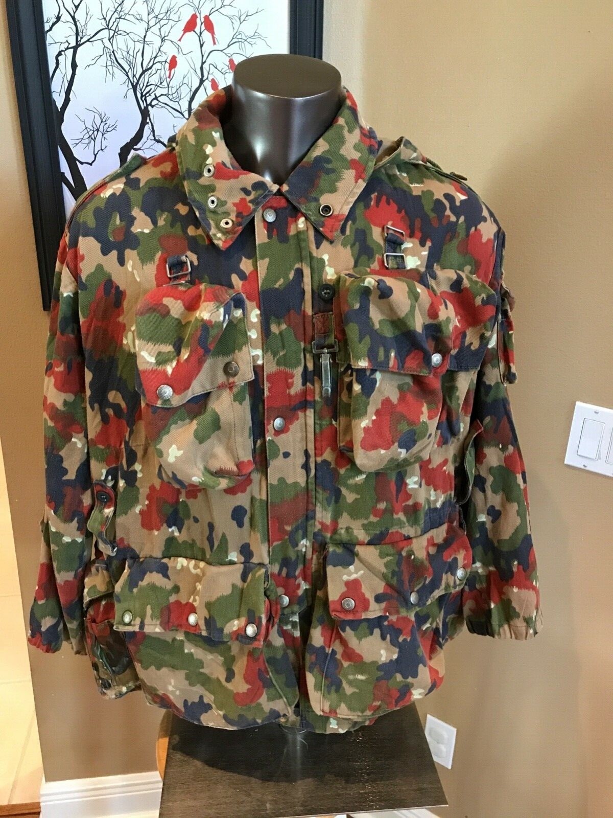 Swiss army field jacket M70 Alpenflage 