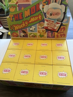Pop Mart Labubu The Monsters Wacky Mart Series 12 Blind Box