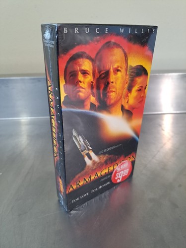 061デッドストック アルマゲドン Armageddon 1998年物ビンテージ Armageddon (1998) – Vintage VHS - Hemlock Bazaar