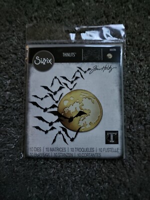 Tim Holtz Sizzix Halloween Thinlits, Moonlight 666386