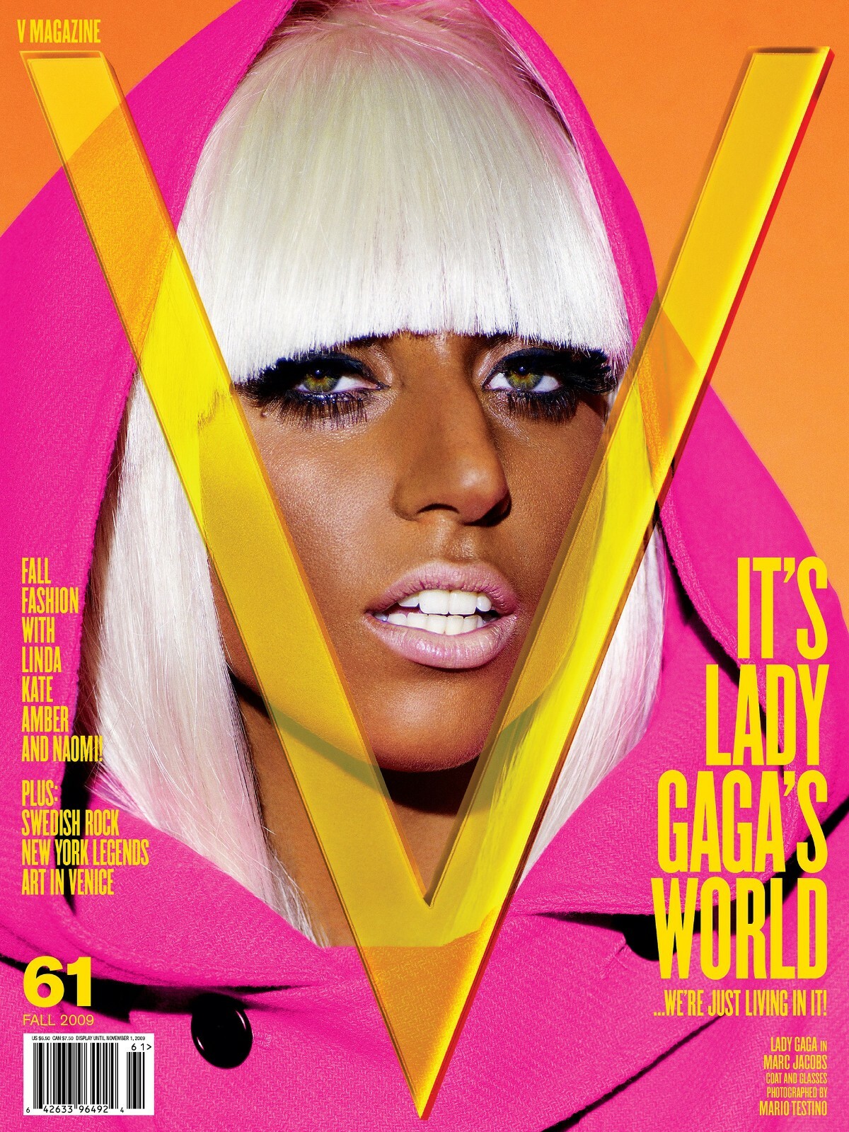 Lady Gaga V Magazine Cover Poster 27X36 inches | eBay