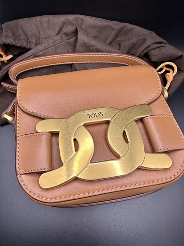 TOD'S＊Kate Crossbody Bag レザー＆ムートン ミニバッグ＊送込 $_12.JPG?set_id=880000500F