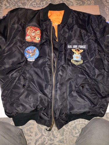 k*6様 90s USAF MA-1 Flight Jacket HOPE MF k*6様 90s USAF MA