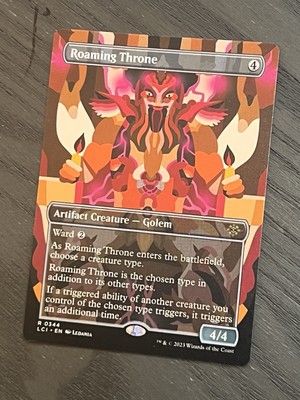 Roaming Throne (Borderless) The Lost Caverns of Ixalan Regular
