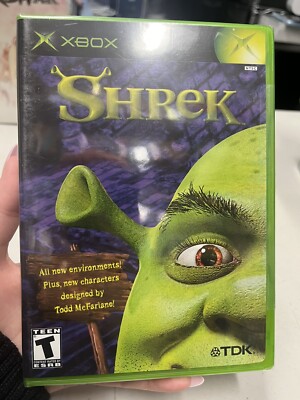 Shrek (Microsoft Original Xbox 2001) **BRAND NEW FACTORY SEALED**