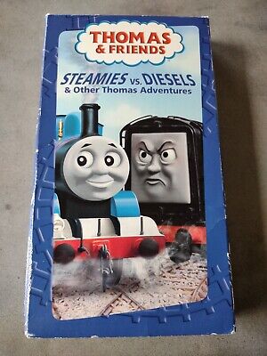 Thomas the Tank Engine - Steamies vs. Diesels Other Thomas Adventures (VHS,...