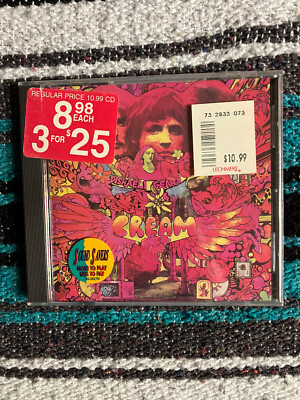 Cream Disraeli Gears CD Brand New Sealed