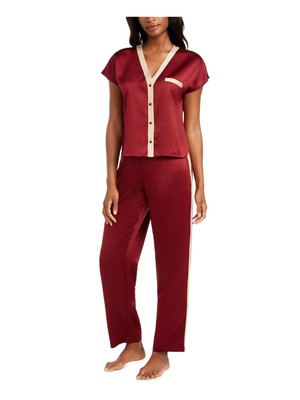 

INC Intimates Рубашка для сна Maroon Sleepwear Размер