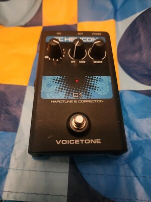 TC-Helicon VOICETONE-C1 HardTune and Pitch Correction Pedal 