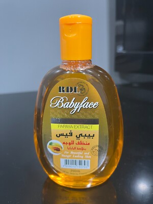 RDL Babyface Facial Cleanser Papaya Extract 9Oz