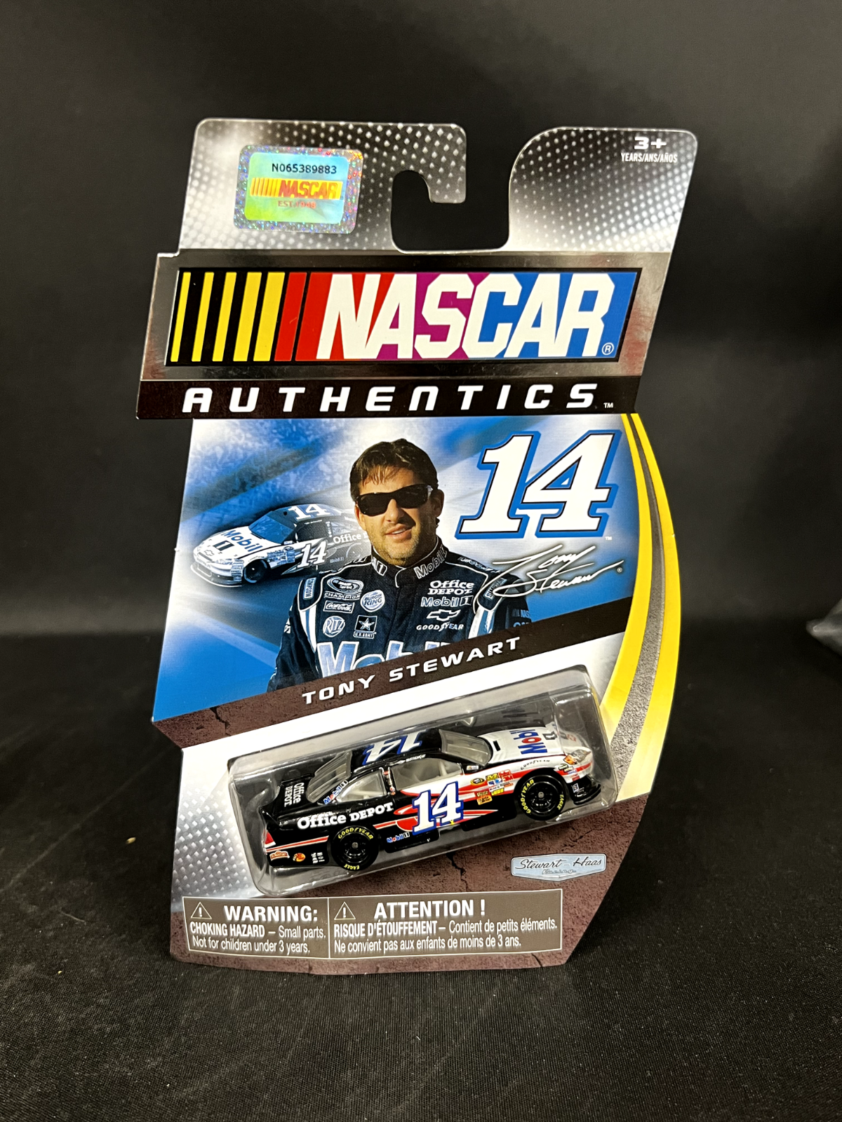 ミニカー NASCAR 1/24 #14 Office depot Nascar Authentics #14 Tony Stewart Office Depot Sponsored