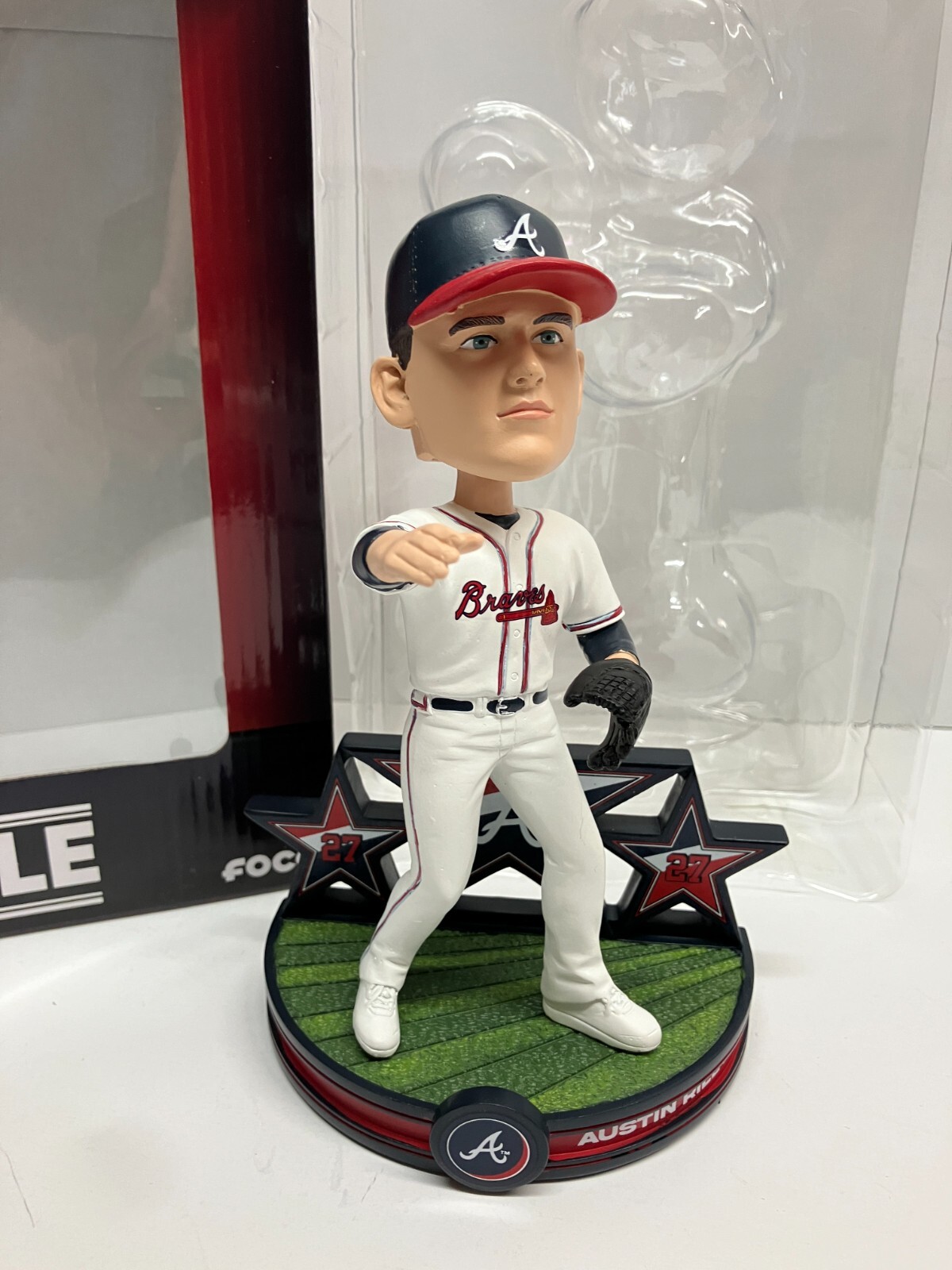 オースティン・ライリー／ボブルヘッド人形 (アトランタ・ブレーブス） Austin Riley Bobblehead | eBay