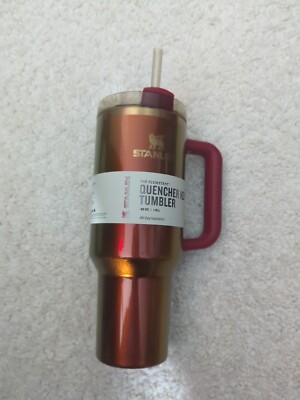 Stanley x Lainey Wilson Country Gold Quencher Tumbler H2.0 40OZ - SHIPS FAST