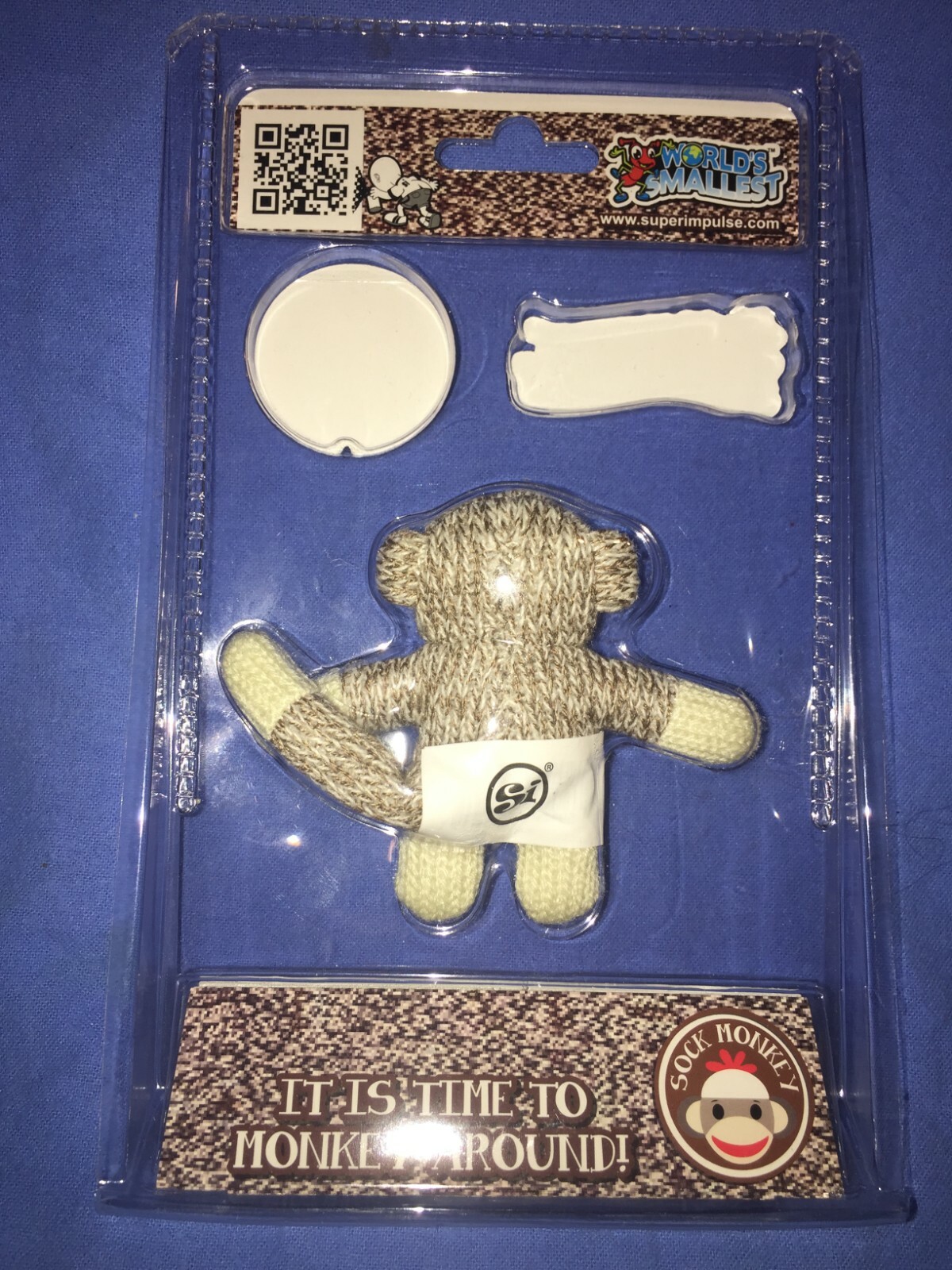 World's Smallest Sock Monkey ((NEVER OPENED))