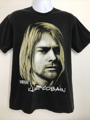 Kurt Cobain Nirvana Vintage 90's Big Face Bootleg Rap Tee Kurt Cobain Nirvana Vintage 90's Big Face Bootleg Rap Tee