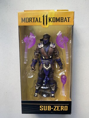 McFarlane Mortal Kombat Sub-Zero 7'' Action Figure Winter Purple Variant