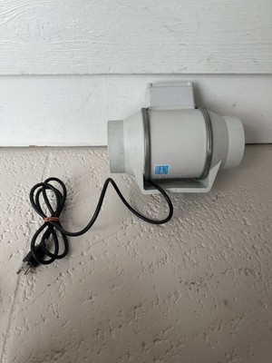 Soler & Palau TD-100 Off White 4''/100Mm Inline Mixed Flow Duct Fan Works Great!