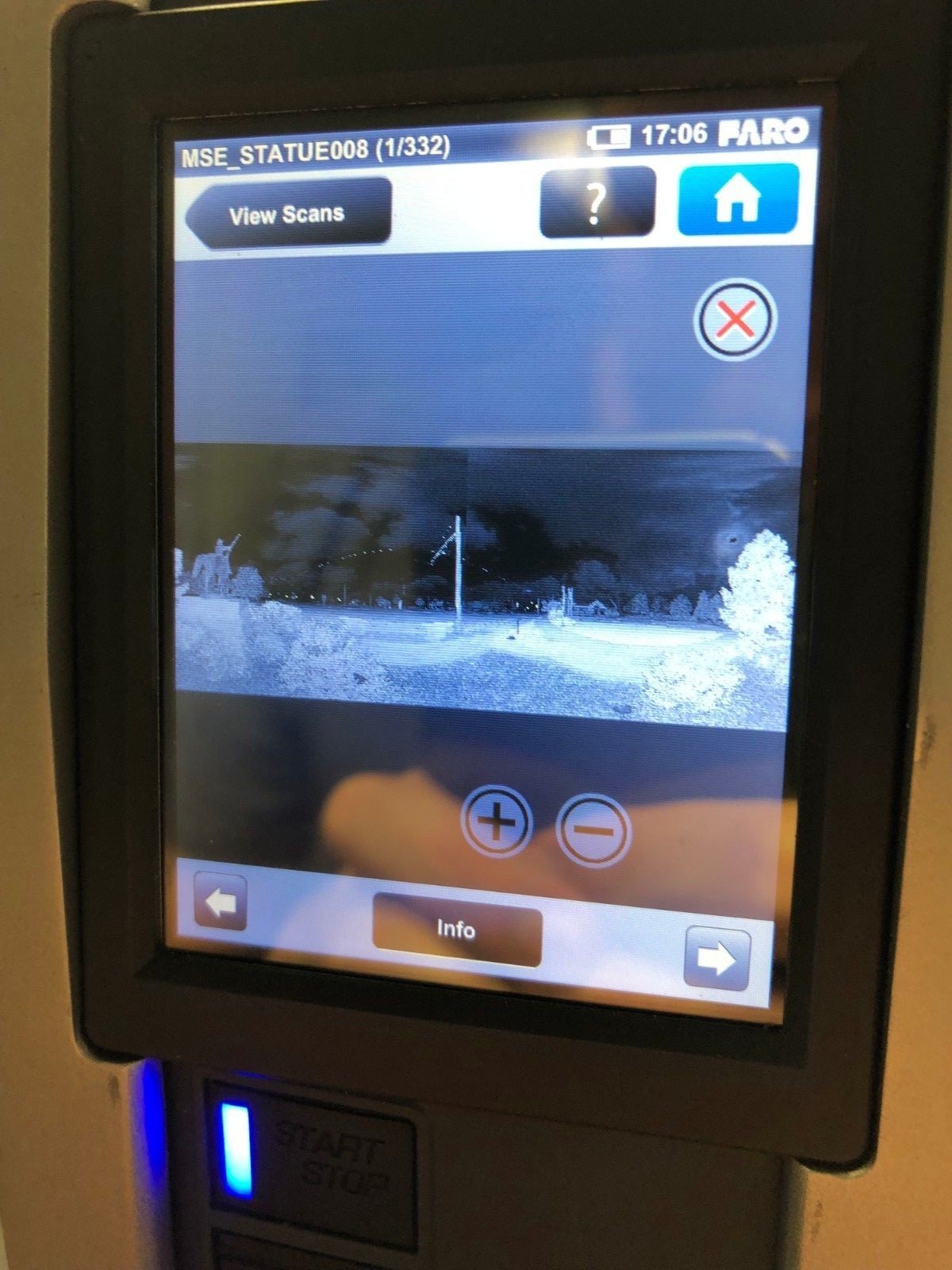 Faro Focus 3D S120 Laser Scanner w/ Tripod and Accessories