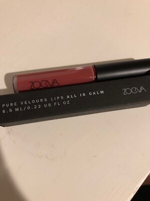 ZOEVA Pure Velours Lips Matte Lipstick ALL IS CALM 0.22 oz / 6.5 ml NEW in BOX 