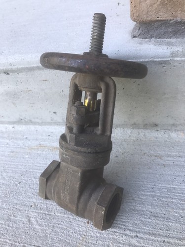 Vintage Lunkenheimer Brass Gate Valve