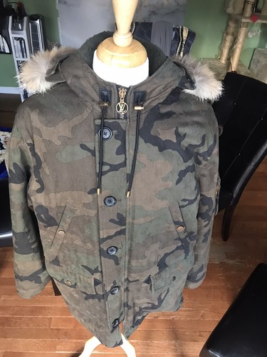 Supreme x Louis Vuitton Camo Denim Parka - Farfetch