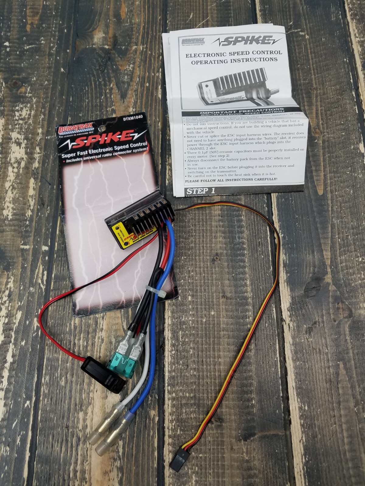 Team Duratrax R/C Spike DTXM1040 Forward Only with Brake