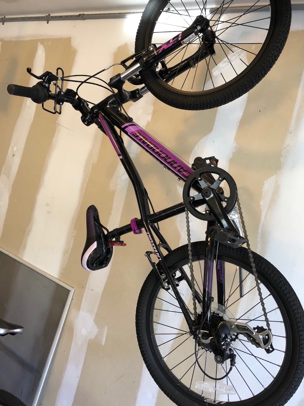 Cannondale Girl's Trail 20" 6-Speed Bicycle Black & Purple