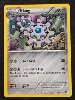 Klang — in stock: Klang 72/114 Steam Siege Uncommon LP Pokemon TCG