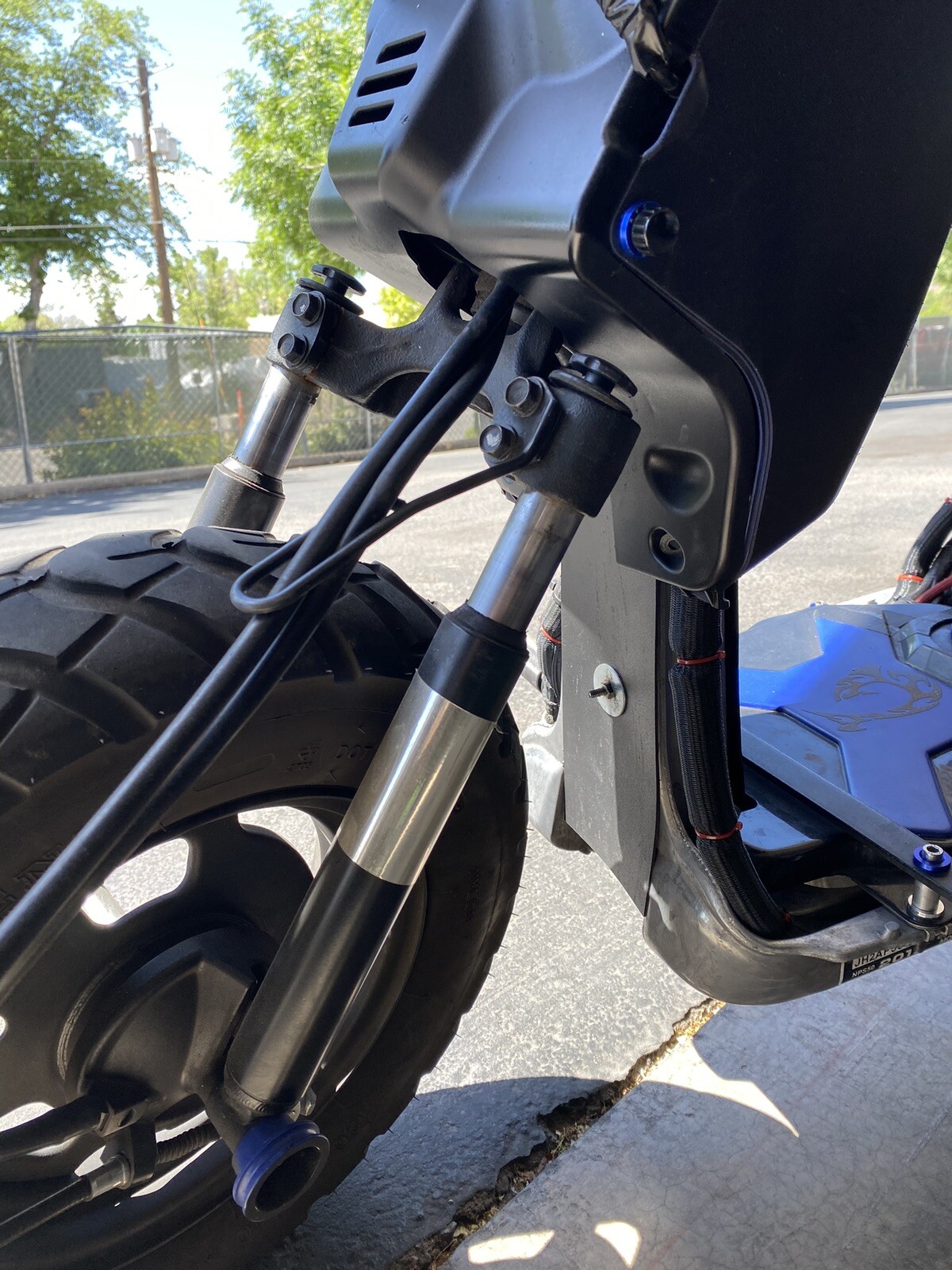 Honda Ruckus водяное охлаждение