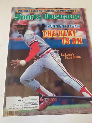 1985 Sports Illustrated ST LOUIS Cardinals OZZIE SMITH PETE ROSE