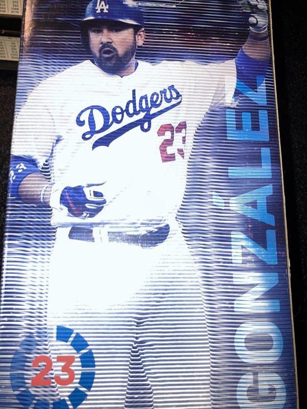 BOBBLE HEAD Adrian Gonzalez Los Angeles Dodgers MLB Selfie With