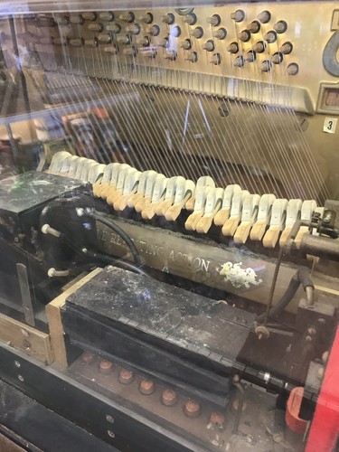 PEARLTONE COIN-OP PLAYER PIANO ANGELUS BY WILCOX & WHITE DATED 1925 VERY RARE