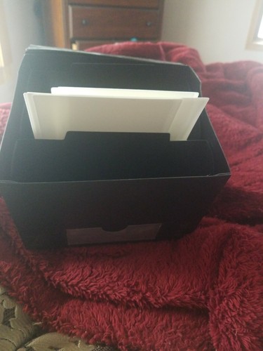 CREATIVE MEMORIES Power Sort Box mini w/Sort Dividers 600 Photos storage