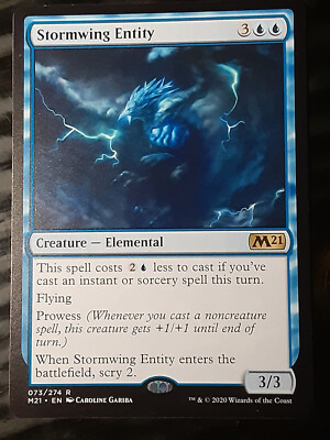 Stormwing Entity , M21 , Near Mint , MTG, FREE SHIPPING