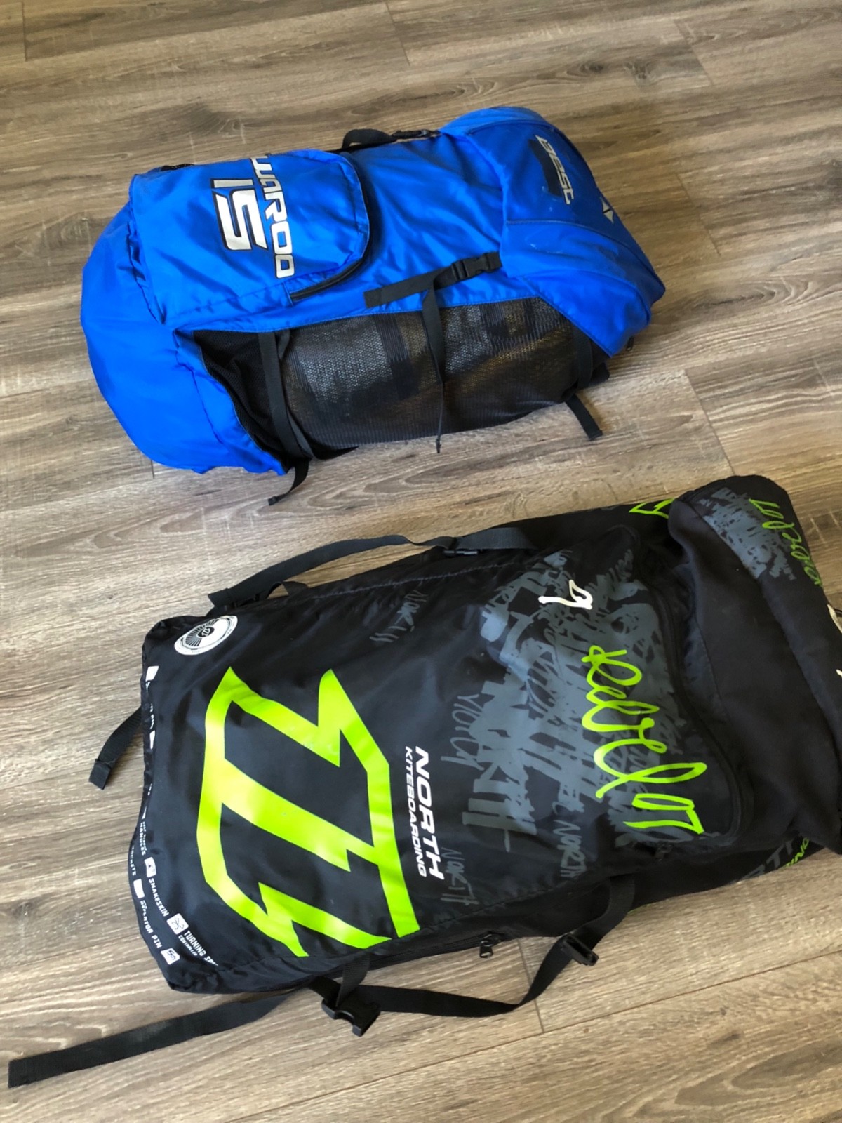 Kiteboarding Gear Package Kites Boards Magazines and DVD