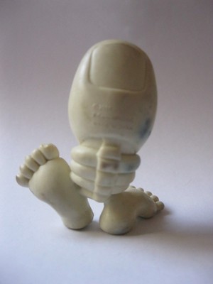 TECH DECK DUDE stamped 2001 X Concept LLC fingerboard rider about 2 inches tall