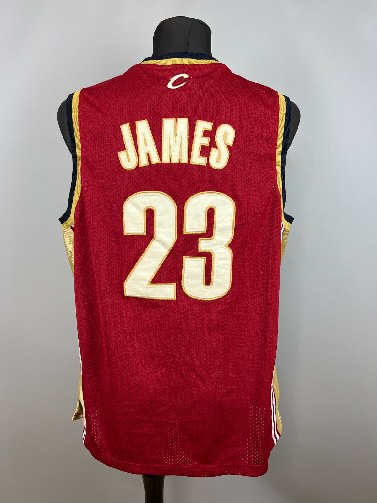 0*8様 激レア‼️ 刺繍‼️ NBAユニフォーム Cavs LeBron Ja LeBron James Autographed Cleveland Cavaliers Authentic